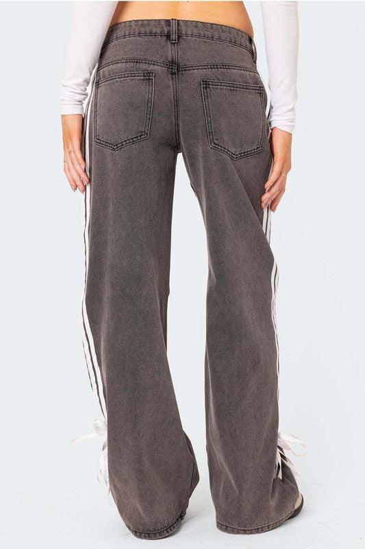 Casual Style Black Denim Jeans - Leo’s Look Your Best