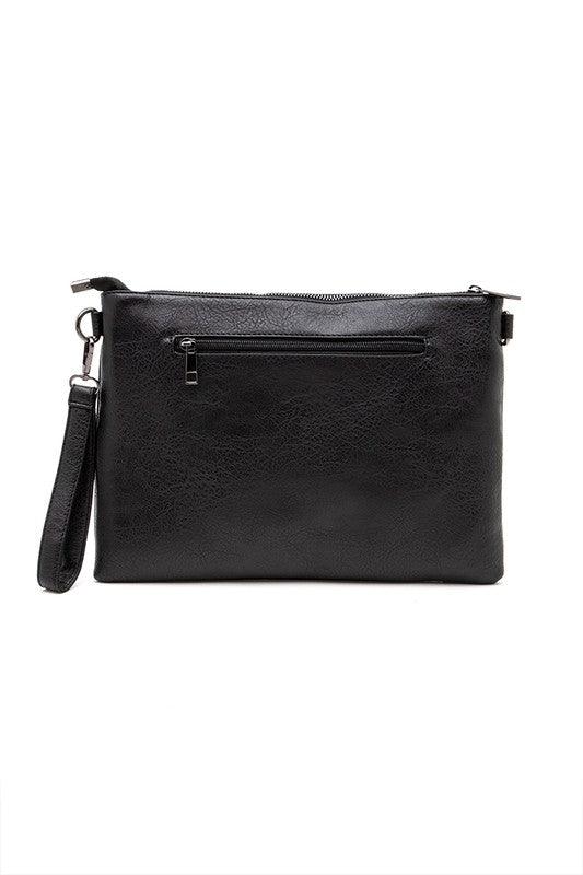 Star Studs Convertible Clutch Crossbody Swing Bag - Leo’s Look Your Best