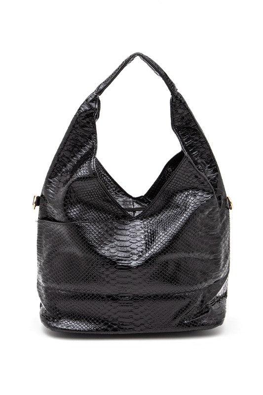 Crystal Studs Embellished Top Handle Shoulder Bag - Leo’s Look Your Best