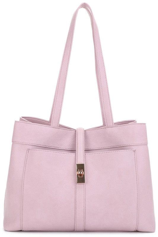 Twist Lock Flap Satchel - Leo’s Look Your Best