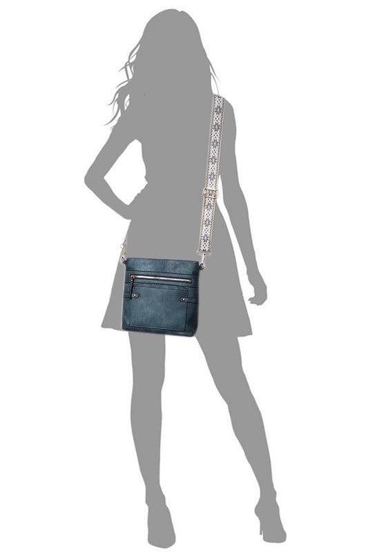 Guitar Strap Crossbody Bag - Leo’s Look Your Best