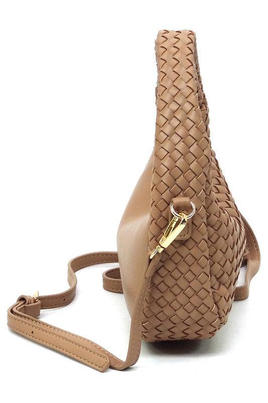 Woven Mini Hobo Shoulder Bag - Leo’s Look Your Best