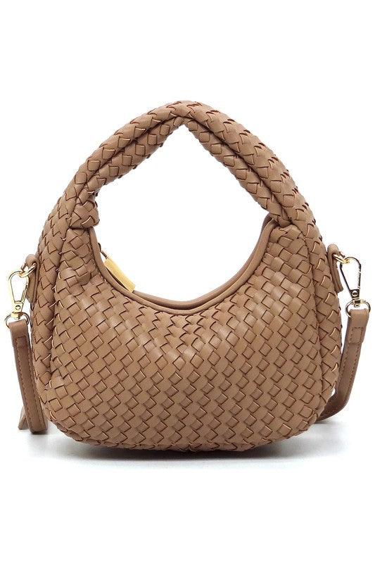 Woven Mini Hobo Shoulder Bag - Leo’s Look Your Best