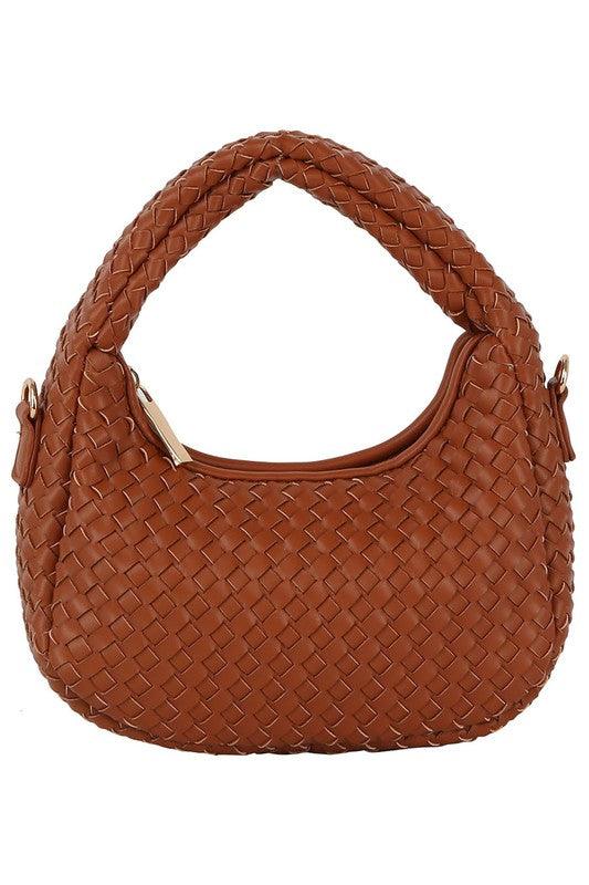 Woven Mini Hobo Shoulder Bag - Leo’s Look Your Best