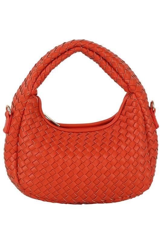 Woven Mini Hobo Shoulder Bag - Leo’s Look Your Best