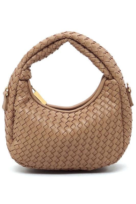 Woven Mini Hobo Shoulder Bag - Leo’s Look Your Best
