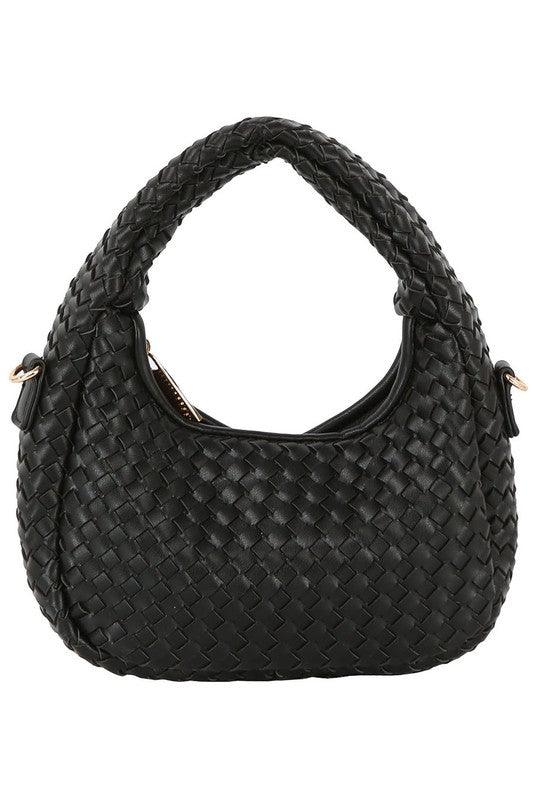 Woven Mini Hobo Shoulder Bag - Leo’s Look Your Best