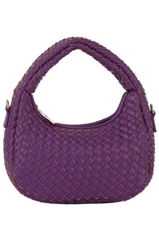 Woven Mini Hobo Shoulder Bag - Leo’s Look Your Best