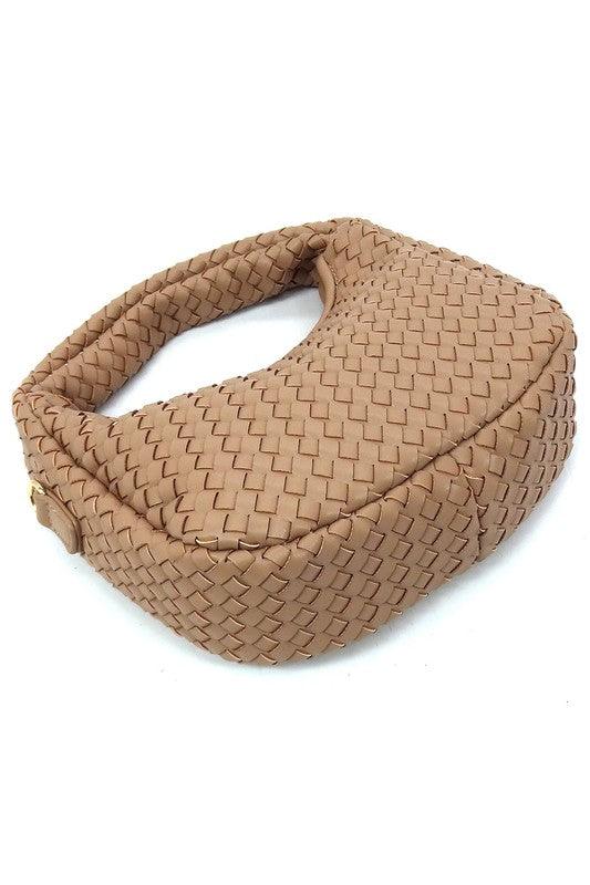Woven Mini Hobo Shoulder Bag - Leo’s Look Your Best