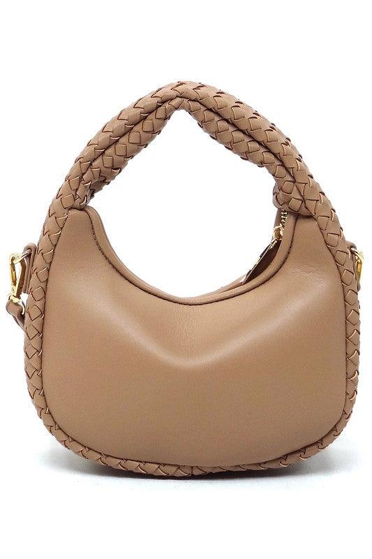 Woven Mini Hobo Shoulder Bag - Leo’s Look Your Best