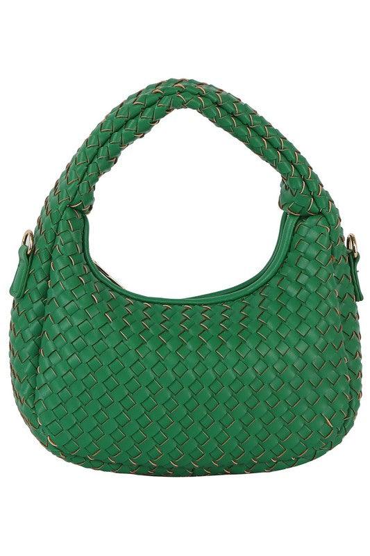 Woven Mini Hobo Shoulder Bag - Leo’s Look Your Best