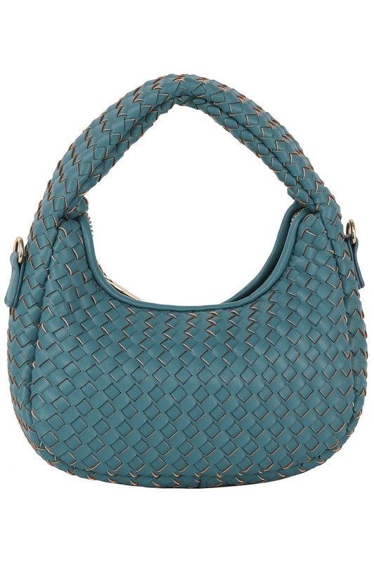 Woven Mini Hobo Shoulder Bag - Leo’s Look Your Best