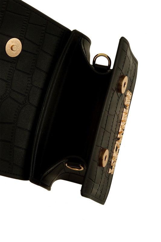 Los Angeles Charm Jelly Chain Crossbody Bag - Leo’s Look Your Best