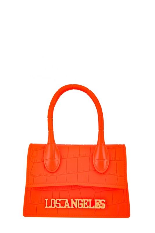 Los Angeles Charm Jelly Chain Crossbody Bag - Leo’s Look Your Best