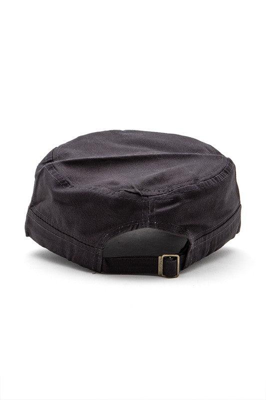 Beaded 3D Flower Statement Cadet Hat - Leo’s Look Your Best