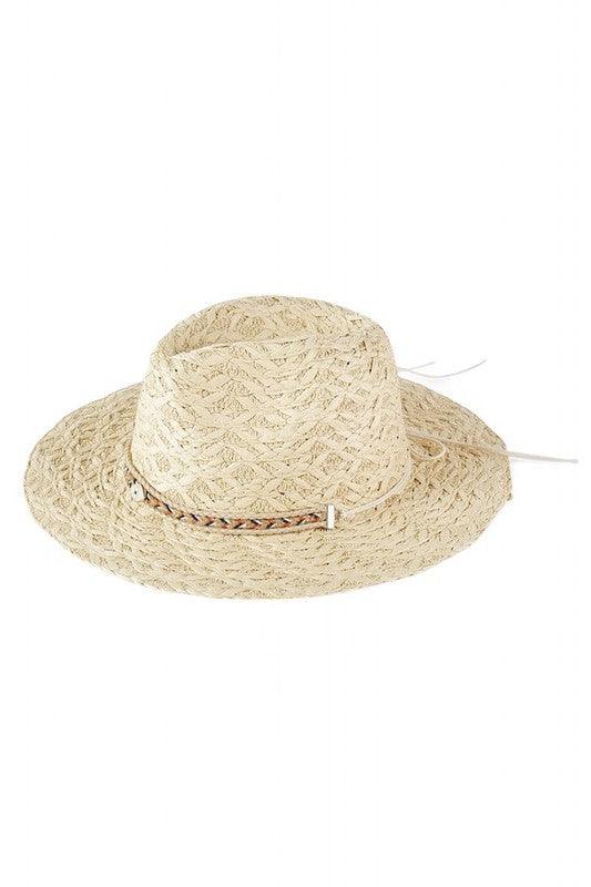 Braided Hatband Straw Sun Hat - Leo’s Look Your Best
