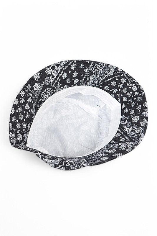 Bandana Print Fashion Bucket Hat - Leo’s Look Your Best