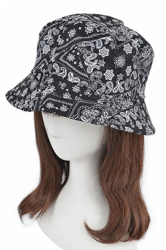 Bandana Print Fashion Bucket Hat - Leo’s Look Your Best