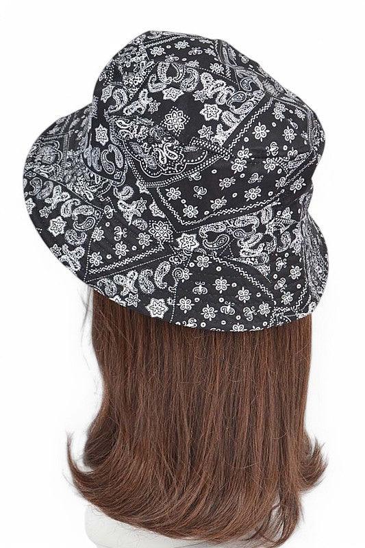 Bandana Print Fashion Bucket Hat - Leo’s Look Your Best