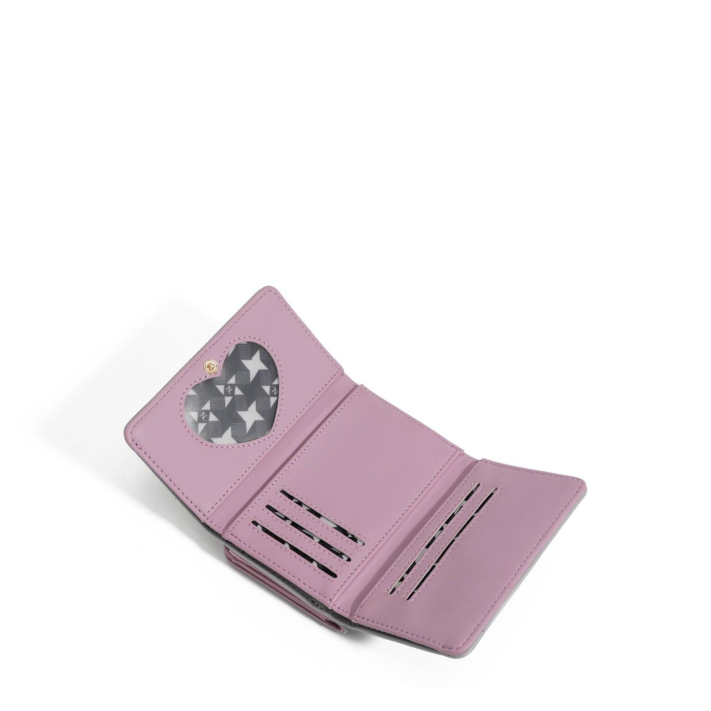 Nicole Lee USA Vegan Leather Trifold Wallet - Leo’s Look Your Best