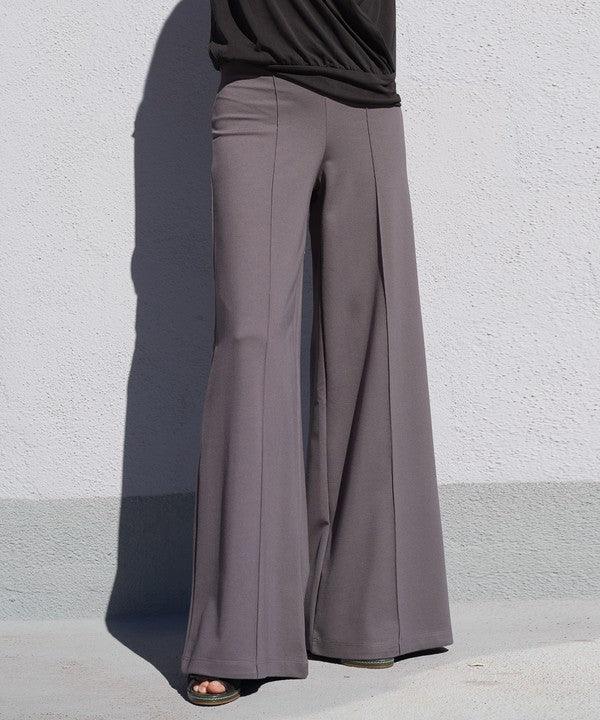 Ponte Wide Leg Pants - Leo’s Look Your Best