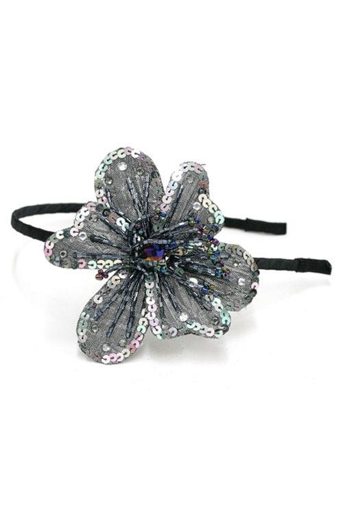 Sequins Flower Headband - Leo’s Look Your Best