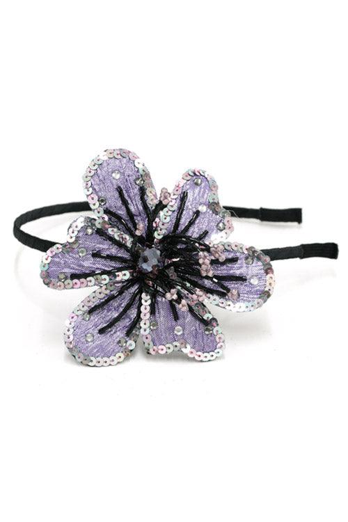 Sequins Flower Headband - Leo’s Look Your Best