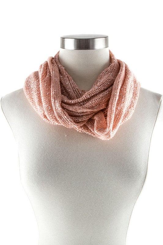 TWO TONED INFINITY SCARF - Leo’s Look Your Best