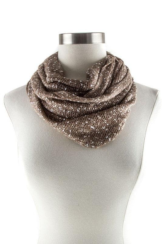 TWO TONED INFINITY SCARF - Leo’s Look Your Best