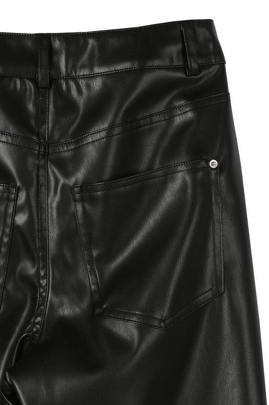 Vegan Leather Pants - Leo’s Look Your Best