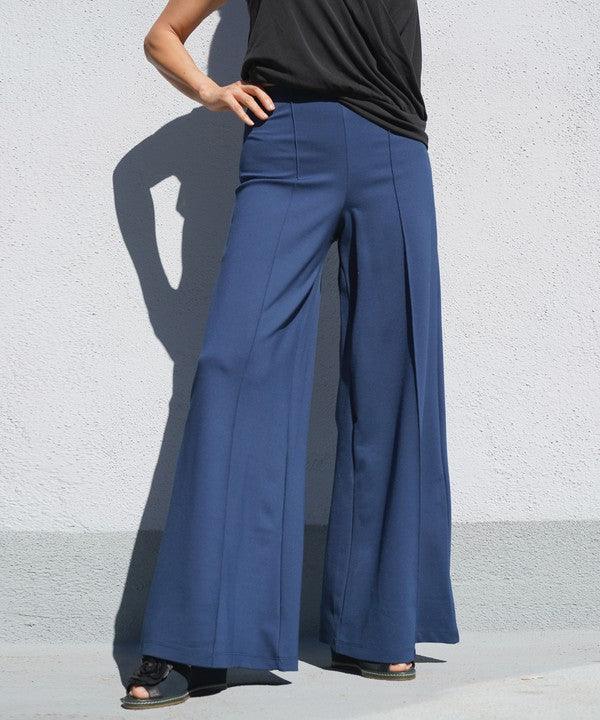 Ponte Wide Leg Pants - Leo’s Look Your Best