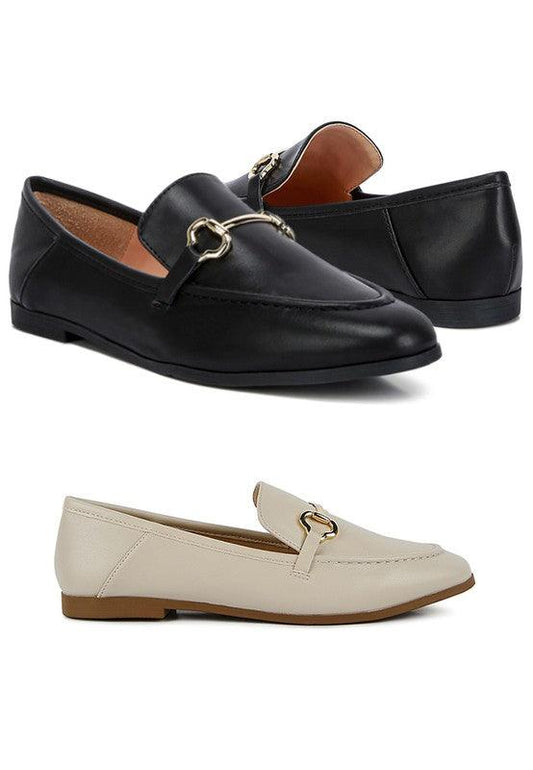 Maurice Semi Casual Faux Leather Loafers - Leo’s Look Your Best