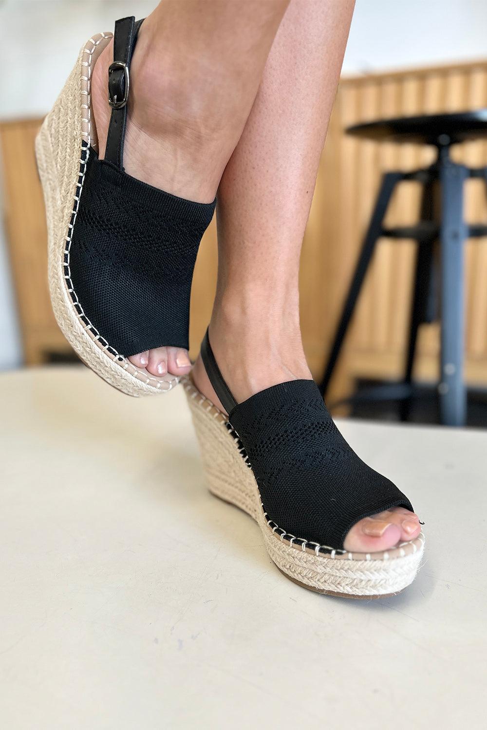 Forever Link Peep Toe High Heel Sandals - Leo’s Look Your Best