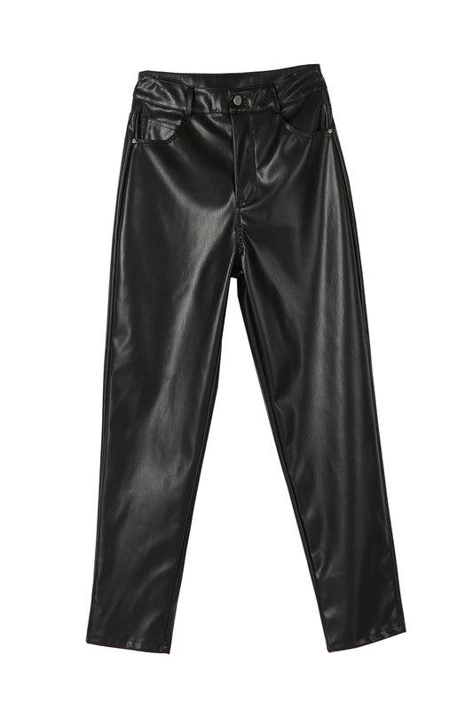 Vegan Leather Pants - Leo’s Look Your Best