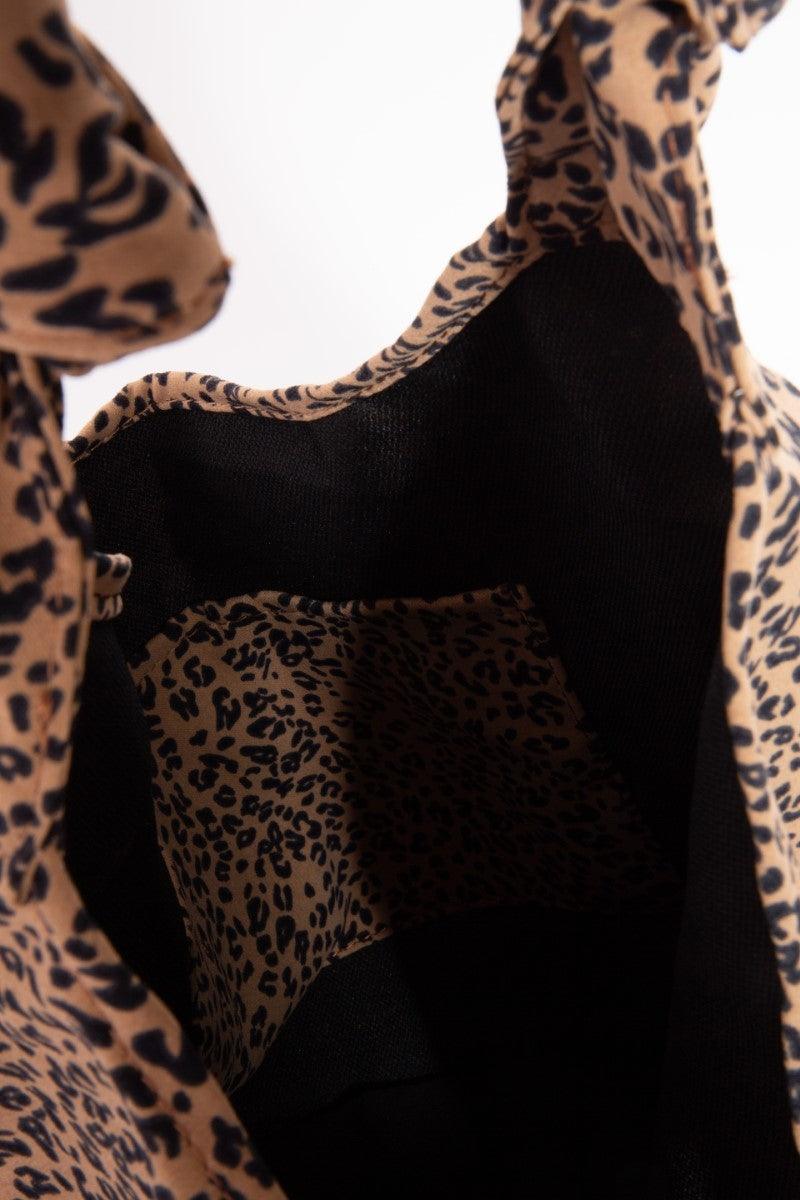 Fame Leopard Knotted Strap Shoulder Bag - Leo’s Look Your Best 