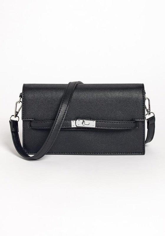 LEATHER FLAP ENVELOPE BAG - Leo’s Look Your Best