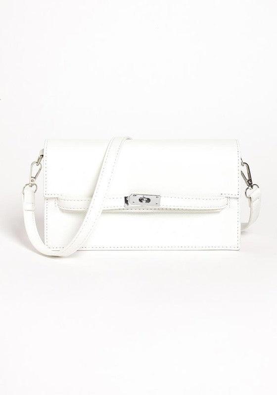 LEATHER FLAP ENVELOPE BAG - Leo’s Look Your Best