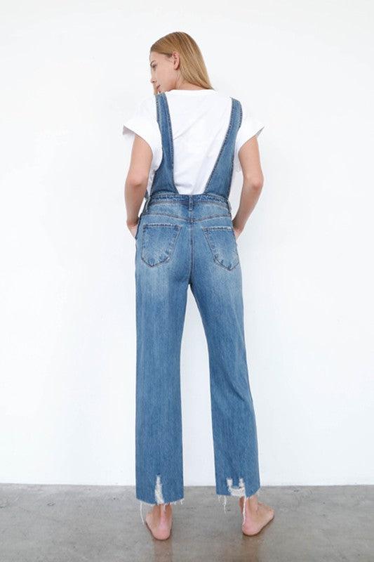 SLIM STRAIGHT OVERALLS - Leo’s Look Your Best