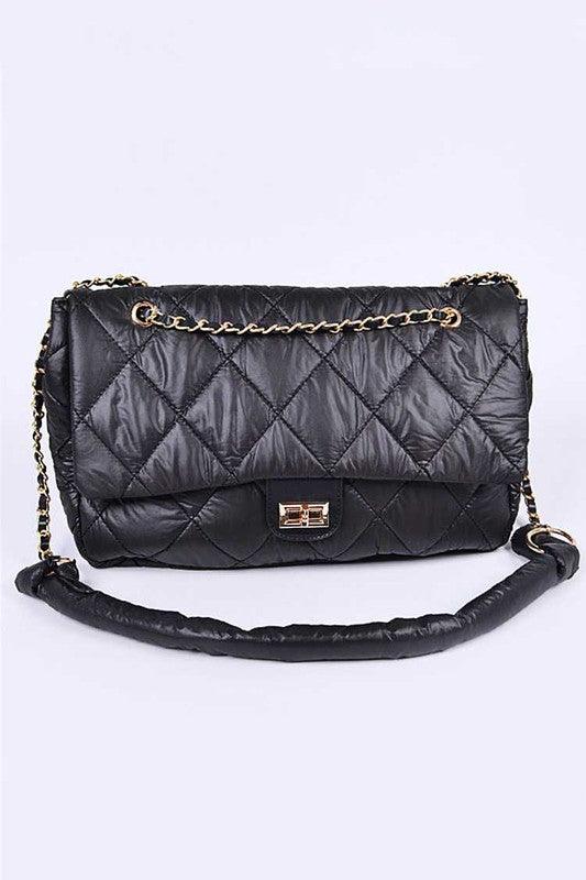 Rhinestone Iconic Top Handle Crossbody Bag - Leo’s Look Your Best