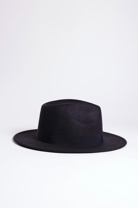 Faux Suade Gatsby Style Fedora - Leo’s Look Your Best