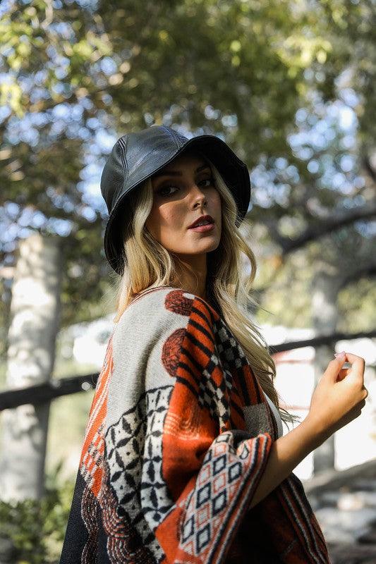 Vegan Leather Bucket Hat - Leo’s Look Your Best