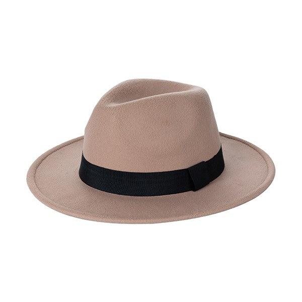 Faux Suade Gatsby Style Fedora - Leo’s Look Your Best