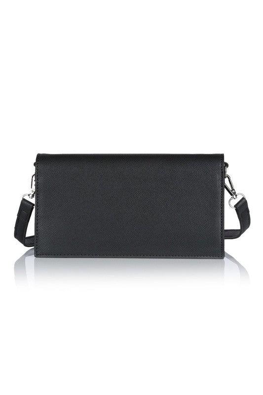 LEATHER FLAP ENVELOPE BAG - Leo’s Look Your Best