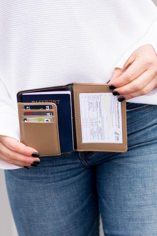 Passport and Credit Card Wallet - Leo’s Look Your Best