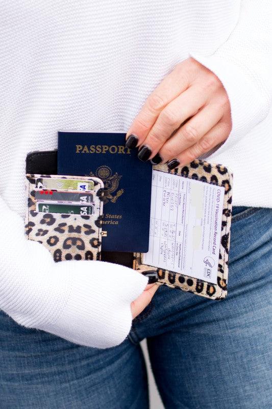 Passport and Credit Card Wallet - Leo’s Look Your Best