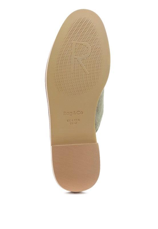 RAG & CO LIA CANVAS MULES - Leo’s Look Your Best