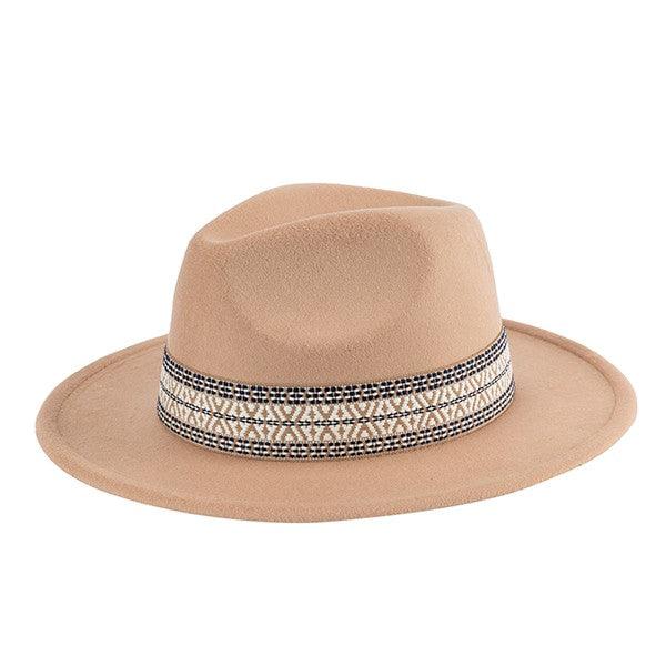 BOHO Embroidered Fedora - Leo’s Look Your Best