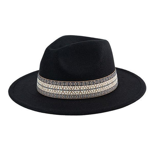 BOHO Embroidered Fedora - Leo’s Look Your Best