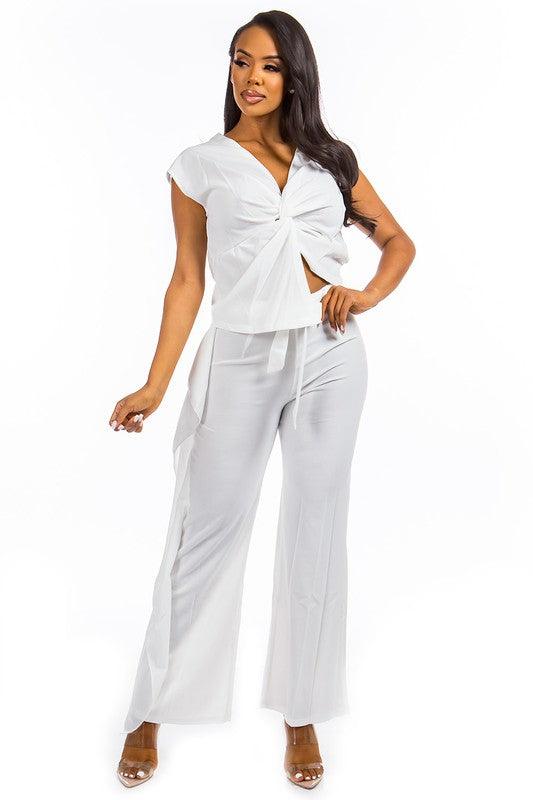TWO PIECE PANT SET - Leo’s Look Your Best