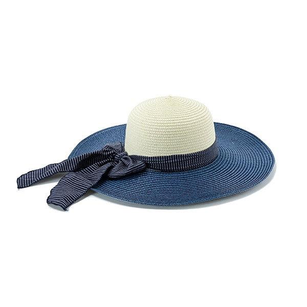 Ribbon Band Straw Hat - Leo’s Look Your Best